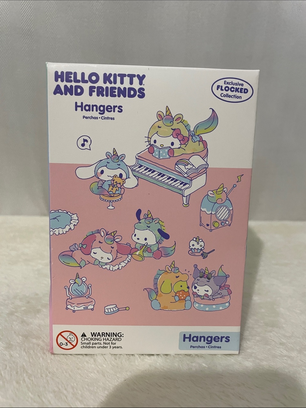 Hello Kitty And Friends Pink Pastel Unicorn Hangers